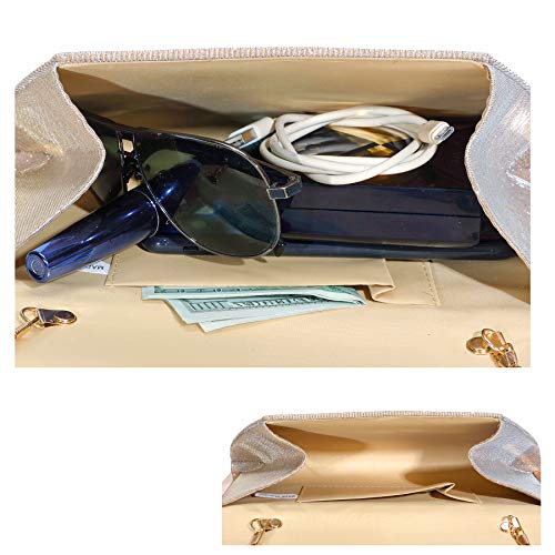 Glitter Envelope Clutch Purse