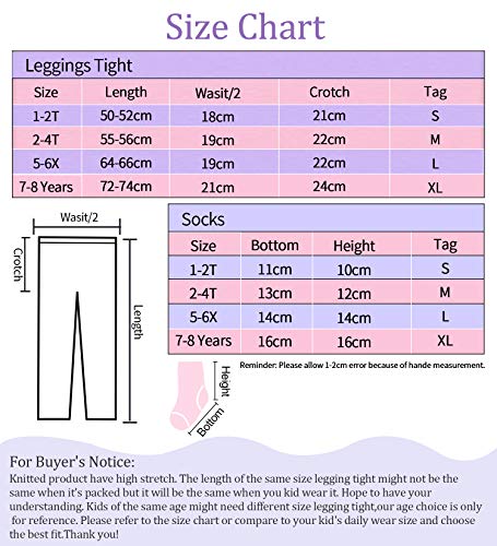 Leggings & Sock Set for Toddler Girls