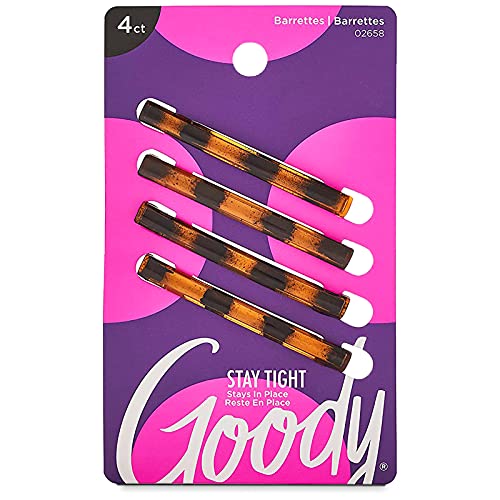 Goody Stay Tight Hair Barrettes (4 Count)