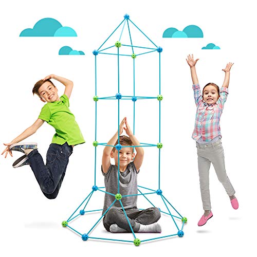 Obuby Kids Fort Building Kit - 120 Piece STEM Toy