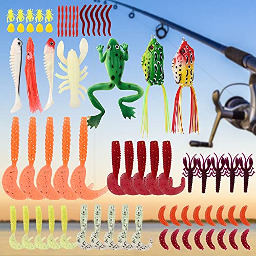 Lifelike Trout Carp Pike Perch Bass Fishing Lure Kit