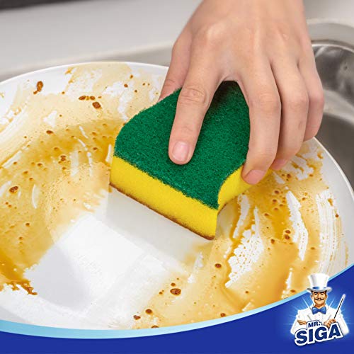 MR.SIGA Heavy Duty Scrub Sponge