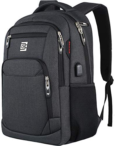 Laptop Backpack, Black (15.6 in)