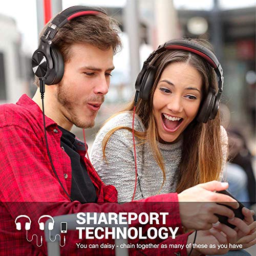 OneOdio A71 Wired Over Ear Headphones with SharePort