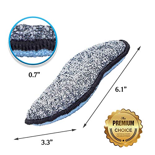 Multi-Purpose Scrub Sponges (6 Pack , Small)