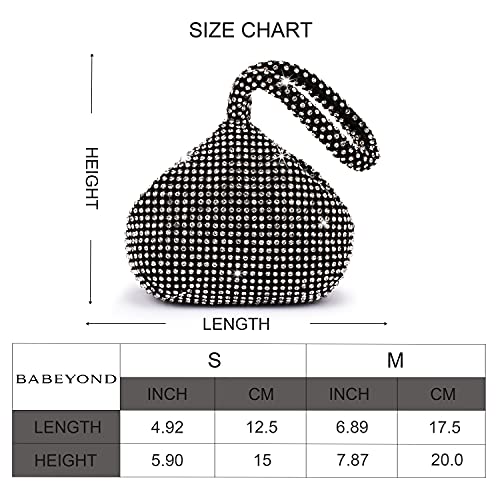 BABEYOND 1920s Crystal Handbag