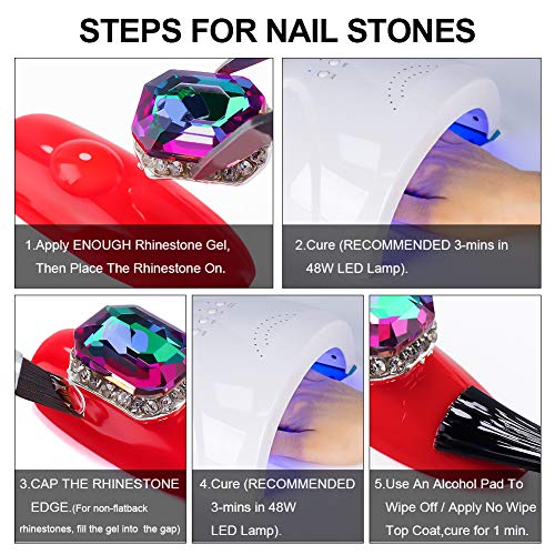 Rhinestone Glue Gel Adhesive Resin Jar