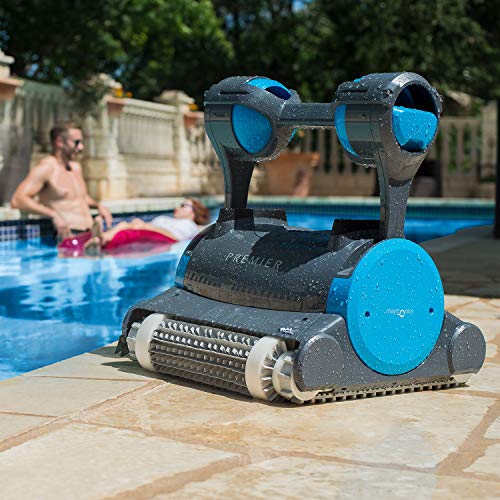 DOLPHIN Premier Robotic Pool Cleaner for In-Ground Pools up to 50 Feet