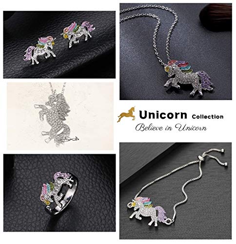 SHWIN Unicorn Jewelry Set for Girls