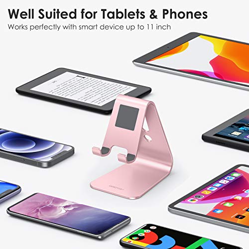OMOTON C1 Aluminum Cell Phone Stand with Protective Pads