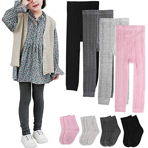 Leggings & Sock Set for Toddler Girls