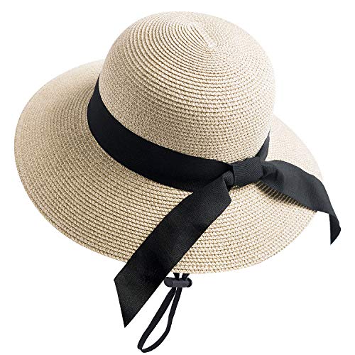 FURTALK Women's Straw Sun Hat