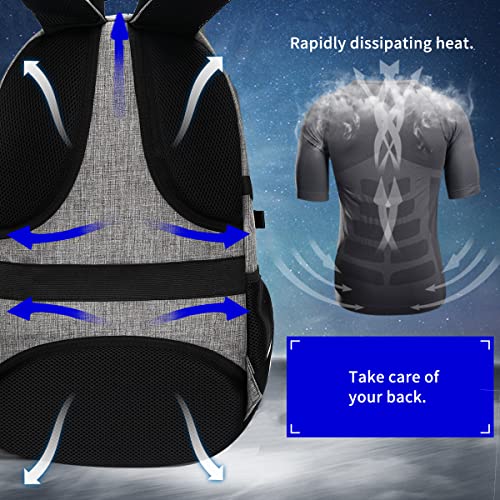 SHRRADOO Anti Theft Laptop Backpack (15.6 in)