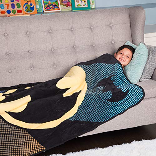 Batman Kids Bedding Soft Plush Microfiber Throw - 46