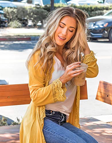 Lace Trim Cardigan