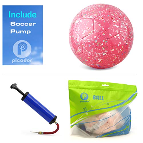 PP PICADOR Glitter Soccer Ball Kids with Pump