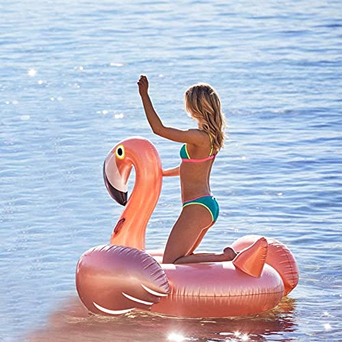 Inflatable Giant Flamingo Swimming Floating Raft