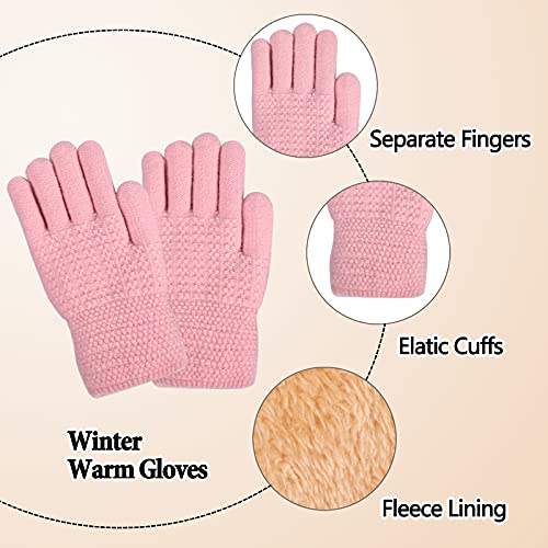 Winter Beanie Set (Girls, 6-10 years)
