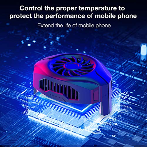 Portable Smartphone Game Cooler with Joystick - OFIYAA Cellphone Cooler