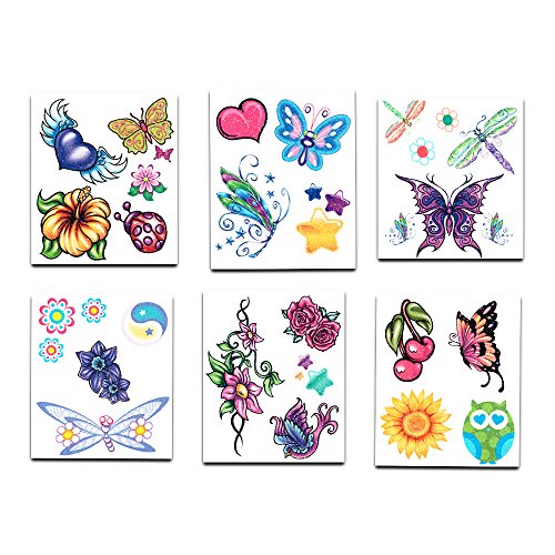 Crenstone Glitter Tattoos - 50 Dazzling Designs