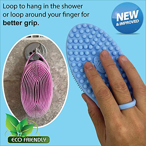 Avilana Exfoliating Silicone Body Scrubber