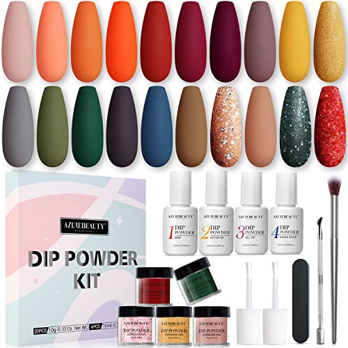 AZUREBEAUTY Winter Dip Powder Collection