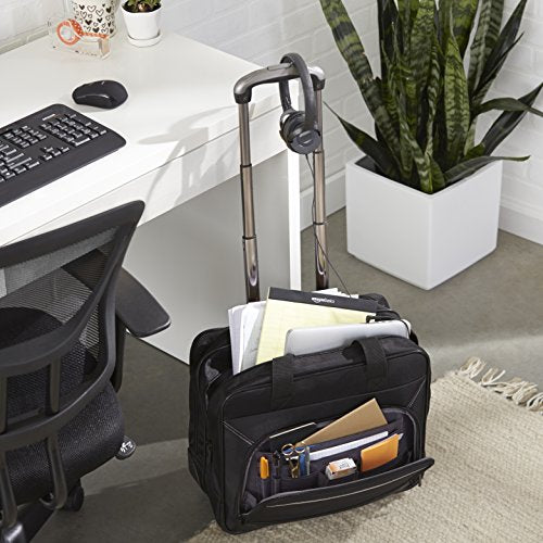 AmazonBasics Rolling Laptop Case