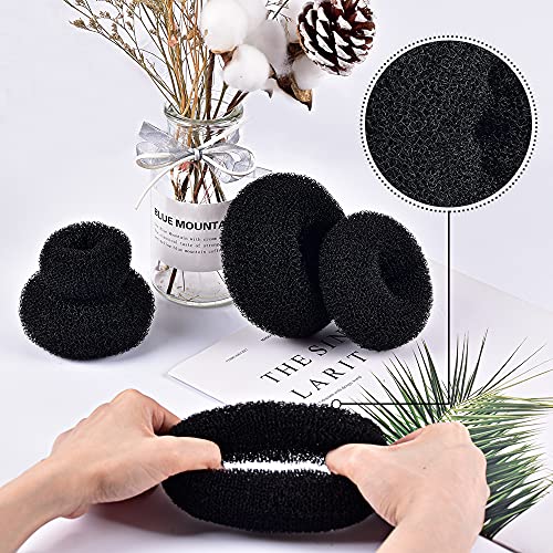 Donut Bun Maker Set - 7pcs, Black