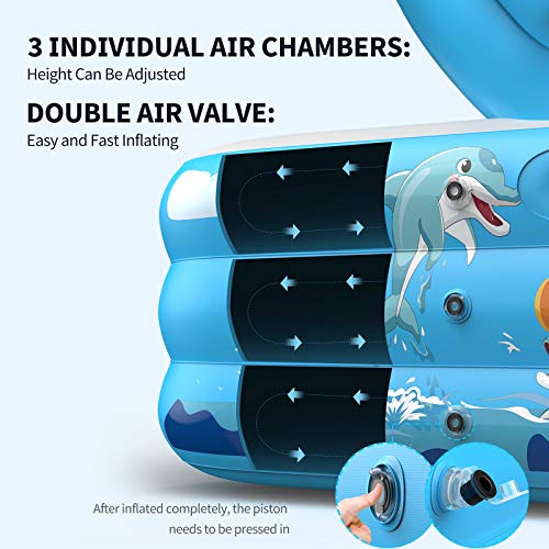 Oxsaml Inflatable Pool for Kids and Family, 98