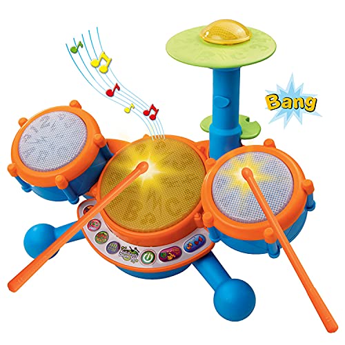 VTech KidiBeats Drum Set - Frustration Free Packaging