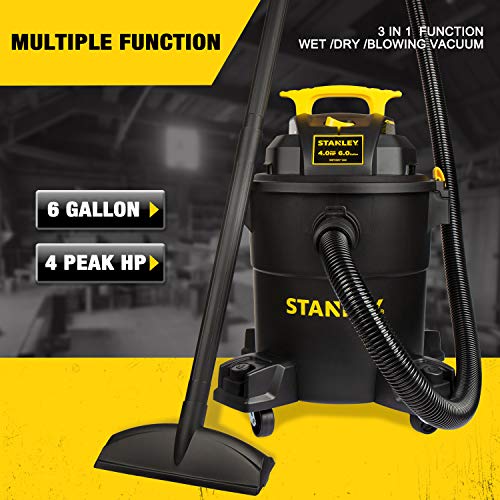 Stanley 6 Gallon Wet/Dry Vacuum