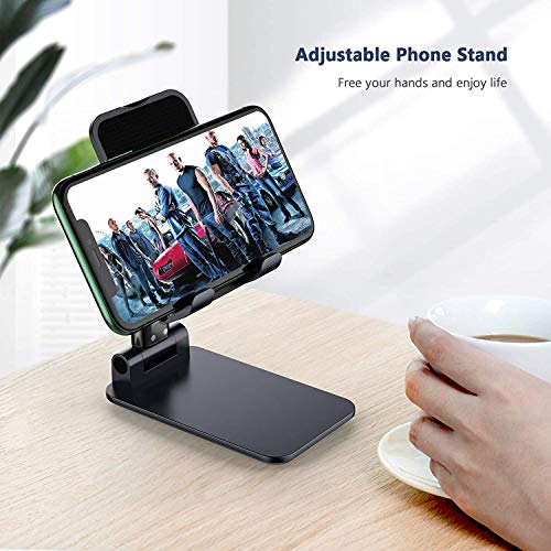 Yoozon Foldable Adjustable Cell Phone Stand for iPhone and Smartphones