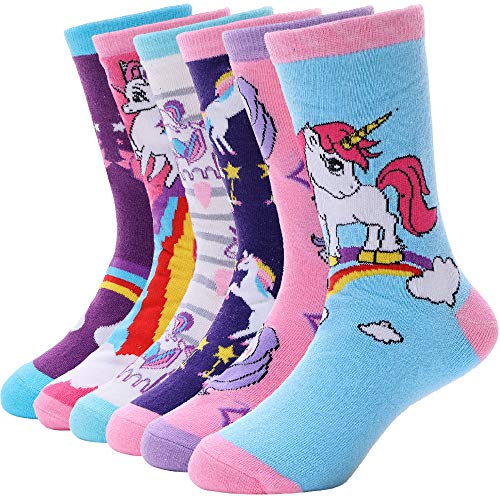 Soft Unicorn Socks for Girls