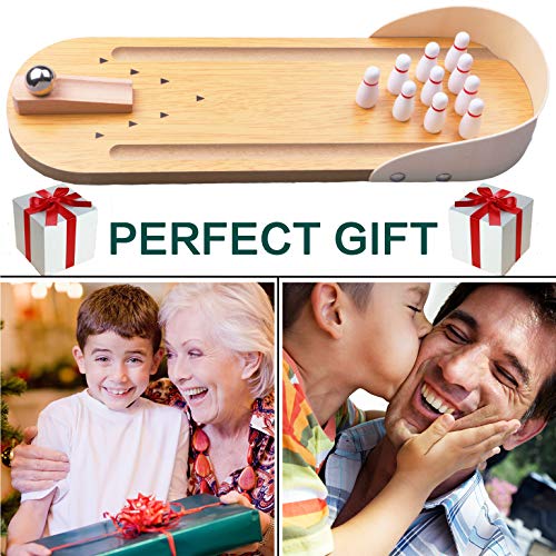 Mini Tabletop Bowling Game Set