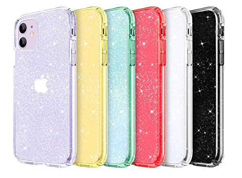 Clear Glitter Sparkle Case for iPhone 11