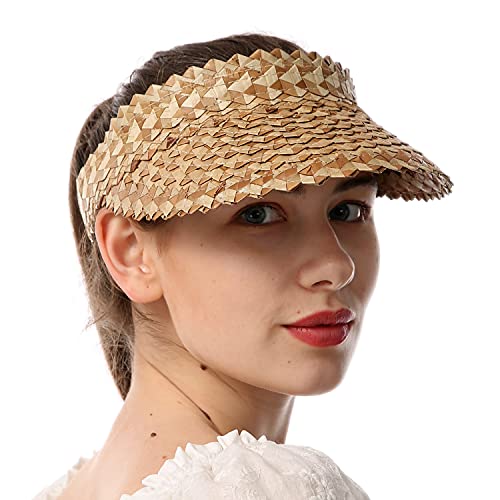 Outrip Straw Sun Visor Hat