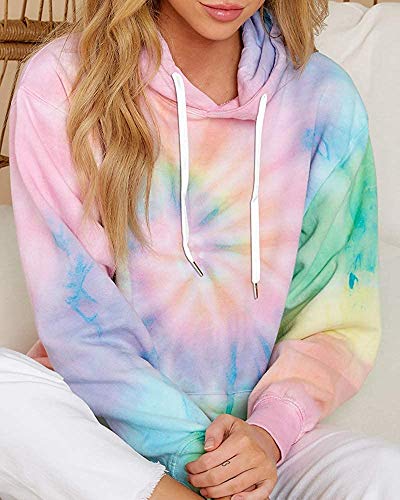 Tie Dye Hooded Sweatshirt
