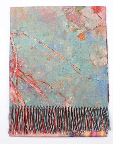 Art Printed Cashmere Feel Scarf