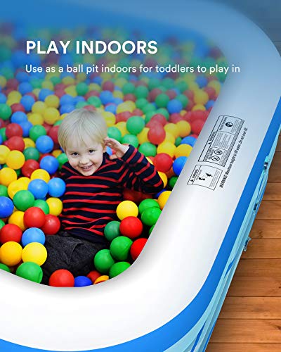 COOYES Inflatable Kiddie Swimming Pool