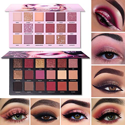 UCANBE Twilight Dusk + Aromas Nude Eyeshadow Palette Set