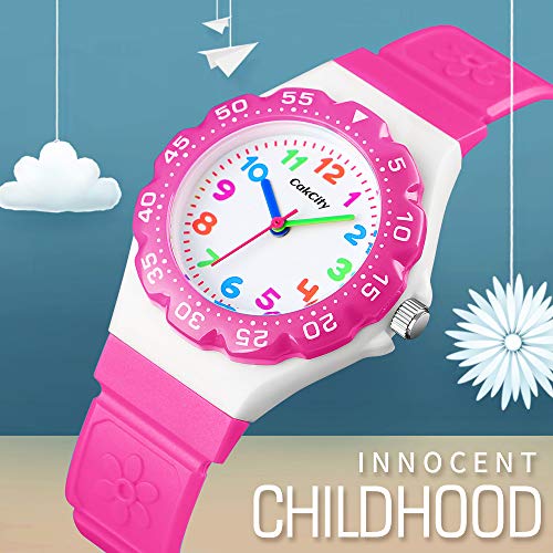Waterproof Cartoon Kids Watch (Boys/Girls, 3-10 years)