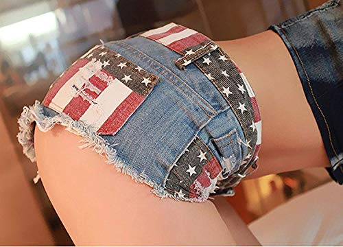 American Flag Daisy Duke Shorts