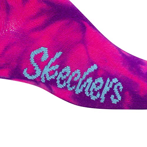 Skechers Girls' Low Cut Socks with Hair Ties