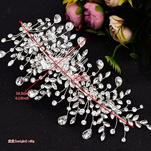 Rhinestone Bridal Hair Comb Accessories
