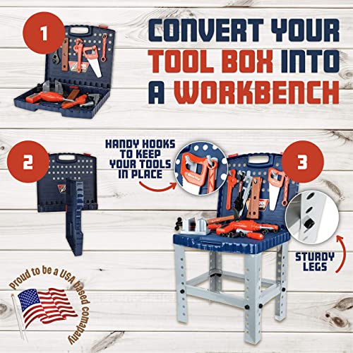 ToyVelt Kids Tool Set Workbench
