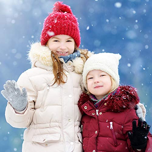 ONESING Kids Knit Gloves, 5 Pairs