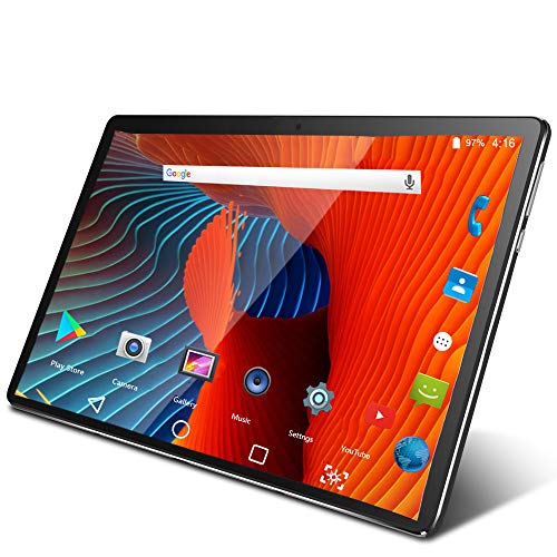 Android 9.0 Tablet 10 Inch with 3G Phone Call, 32GB Storage, Dual SIM, Quad Core, 5MP Camera, HD Touchscreen