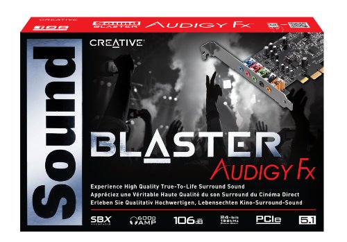 Creative Sound Blaster Sound Card with High Performance Headphone Amp