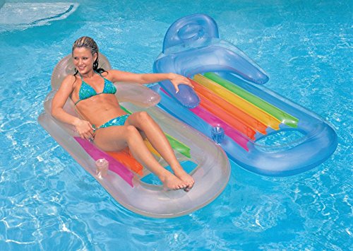 Intex King Kool Lounge Pool Lounger Set - 2-Pack with Headrests