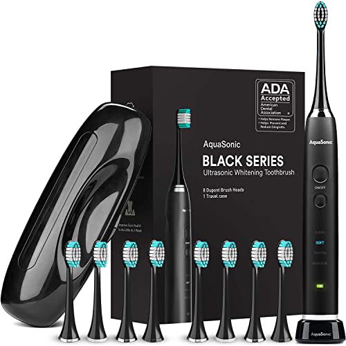 AquaSonic Series Ultra Whitening Toothbrush Set